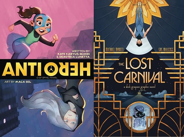 DC Comics Posts PR Plans With 'BookTubers' For YA Graphic Novels Lost Carnival: Dick Grayson and Anti/Hero
