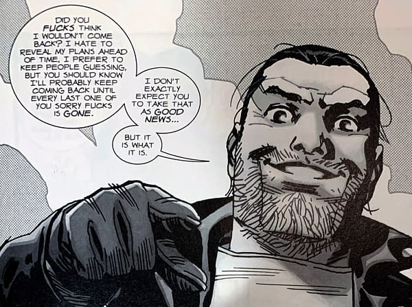 The Walking Dead: Negan Lives Tops the Bleeding Cool Bestseller List.