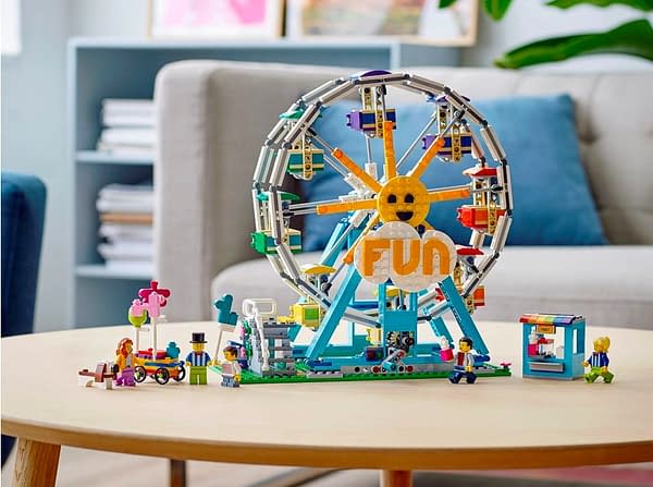 Summer Fun Beginning With The New Ferris Wheel LEGO Set