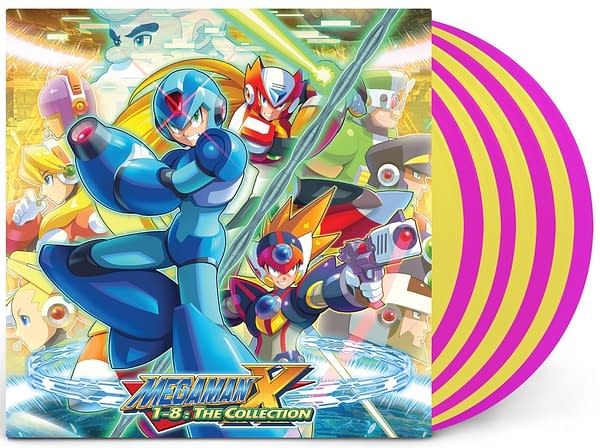 A look at the cover of the Mega Man X vinyl soundtrack, courtesy of Laced Records.