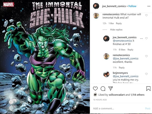 Immortal Hulk to End With Fiftieth Issue