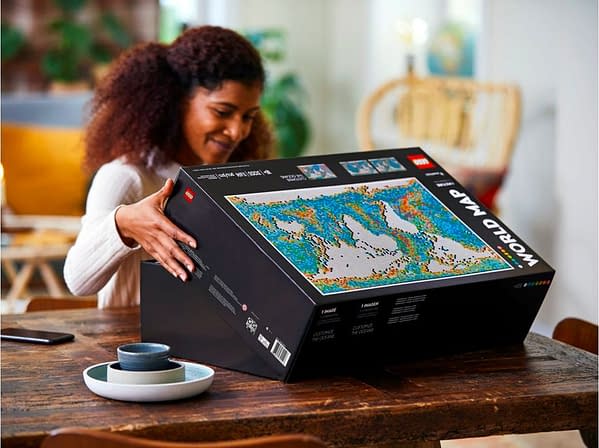 Build The World With LEGO's Newest Art World Map Kit
