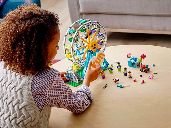 Summer Fun Beginning With The New Ferris Wheel LEGO Set