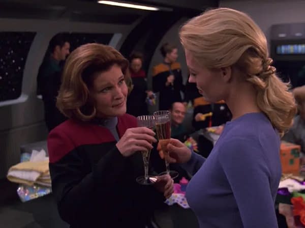 Star Trek: Picard: Kate Mulgrew Raises Glass to Series' Nod to Voyager