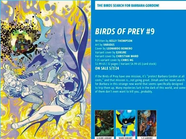 Gavin Guidry & Jonathan Case, The New Artists On Birds Of Prey