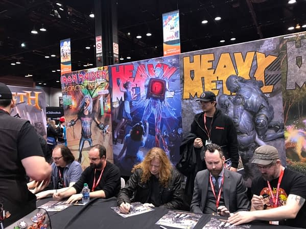 Megadeth's Dave Mustaine Gets the Crowds for Heavy Metal at C2E2