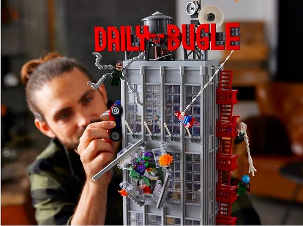 LEGO Reveals Massive 32" Spider-Man Daily Bugle Building Set