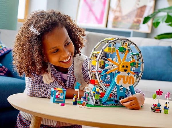 Summer Fun Beginning With The New Ferris Wheel LEGO Set