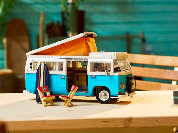 Vacation in Style With LEGO's New Volkswagen T2 Camper Van