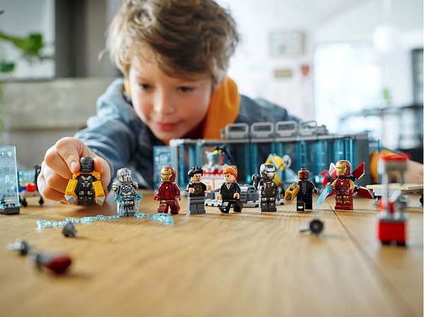 LEGO Reveals Marvel Studios The Infinity Saga Iron Man Armory Set 