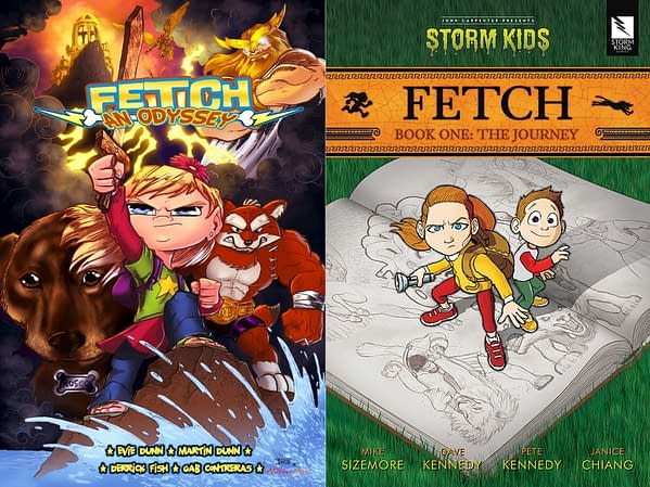 Separated At Birth: Evie Dunn's Fetch & Storm King's Fetch