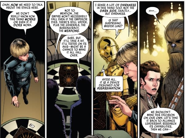 Star Wars #50 Reveals The Power Of A Desk Job In The Empire