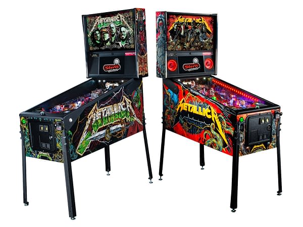 Stern Pinball Has Released the Metallica Remastered Pinball Table