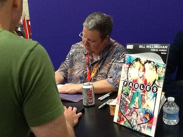Steven Sadowski And Phil Jimenez On Fairest&#8230; And  This Is Bill Willingham's Last San Diego Comic Con