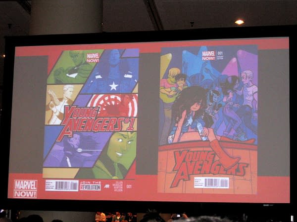 Marvel Avengers Panel: The Bryan Lee O'Malley Young Avengers Cover And Bringing On The Bad Guys
