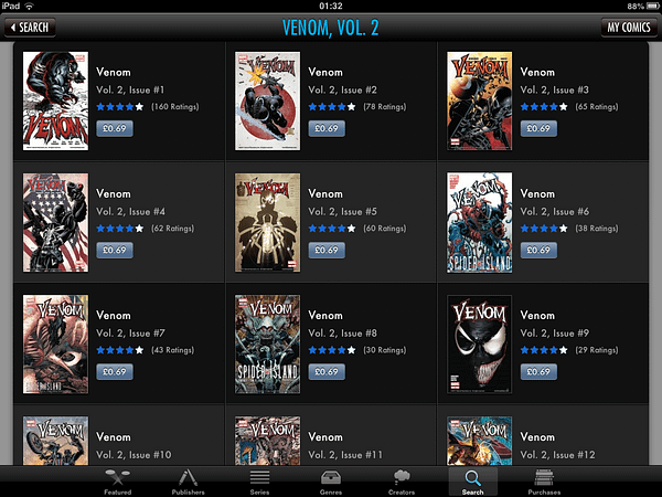A Venom ComiXology Sale Coming Your Way, America!