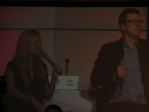 Alan Tudyk & Clare Kramer