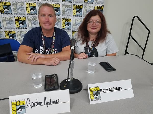 SDCC World Mythology In Contemporary Fantasy Panel: Building Worlds And Gunplay