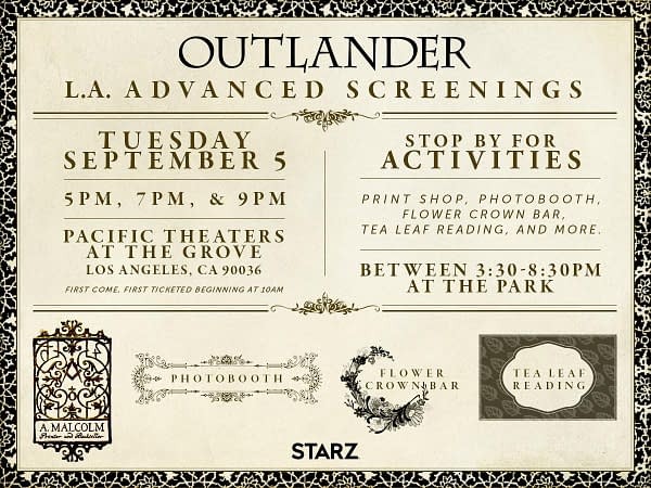 Want To See The Outlander Season 3 Premiere Early?