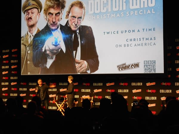 Peter Capaldi From Madison Square Garden At New York Comic Con