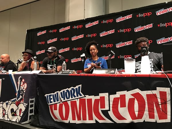 Black Heroes Matter Panel NYCC 1