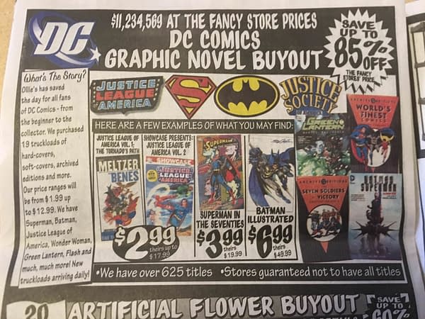 Ollie's Bargain Outlet Gets Up to 85% Off DC Comics Graphic Novels and Collections