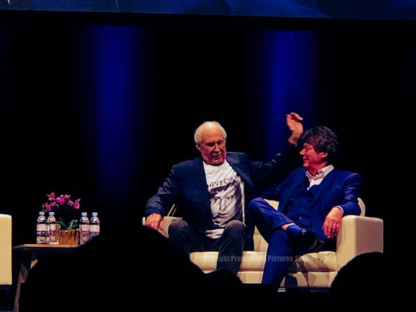 Call for Refunds Over Mike Read's Interview with Chevy Chase in London Last Night