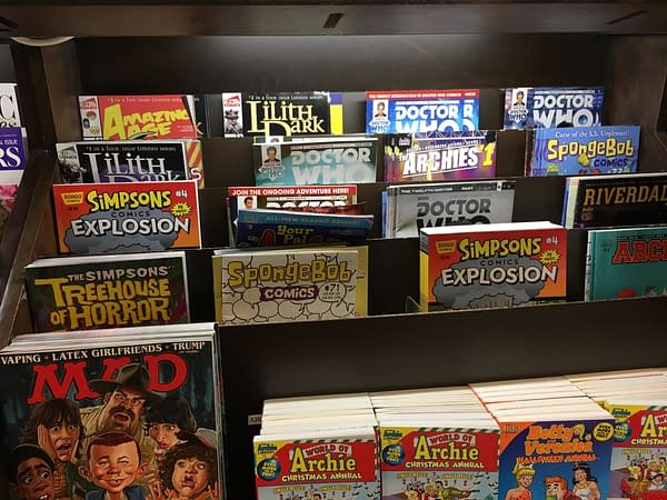 DC Comics Leaves Barnes &#038; Noble Newsstands