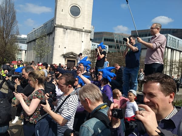 A Gaming Parade Held Under St Paul's Cathedral