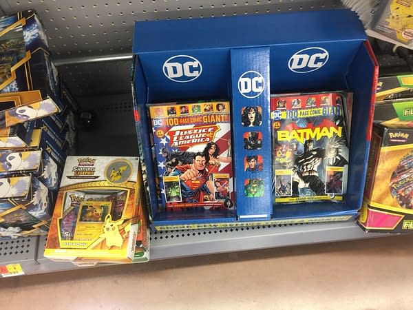 The 100-Page DC Comics Giants Arrived in Walmart Stores Yesterday
