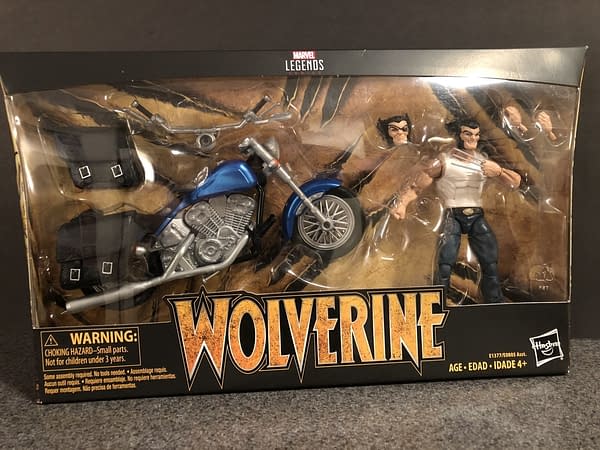 Marvel Legends Wolverine and Bike 1