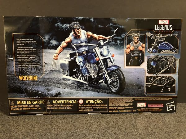 Marvel Legends Wolverine and Bike 2