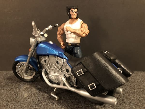 Marvel Legends Wolverine and Bike 9