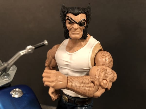 Marvel Legends Wolverine and Bike 10