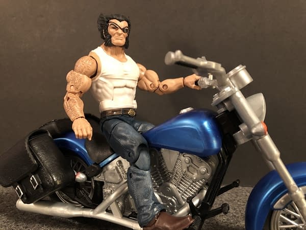 Marvel Legends Wolverine and Bike 11