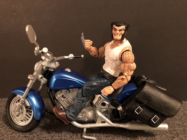 Marvel Legends Wolverine and Bike 12