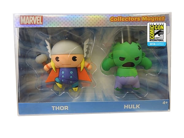Monogram SDCC Exclusive Thor and Hulk Figure Key Set