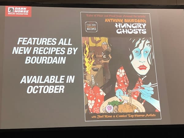 New Recipes in Anthony Bourdain's Hungry Ghosts Collection from Dark Horse/Berger Books