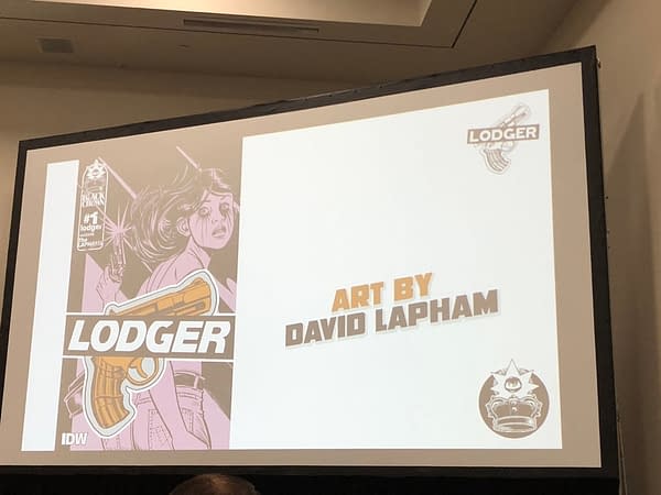 Lodger by David and Maria Lapham Announced from IDW's Black Crown for October