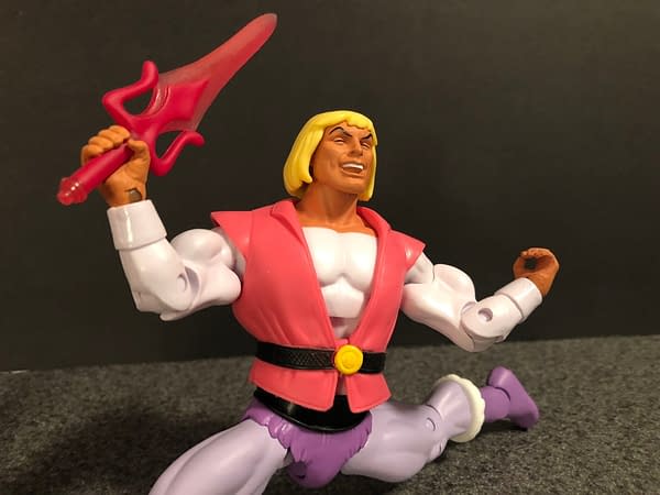 Super7 Masters of the Universe Laughing Prince Adam 6