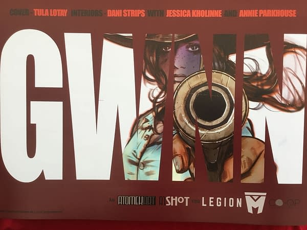 Dave Elliott Teases GWNN Ahead of New York Comic-Con, at Thought Bubble 2018