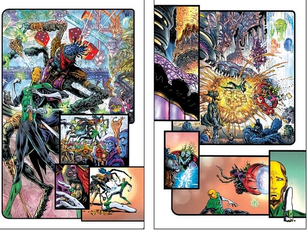 Giving the Finger to Grant Morrison and Liam Sharp's The Green Lantern &#8211; He's Already Started Year Two