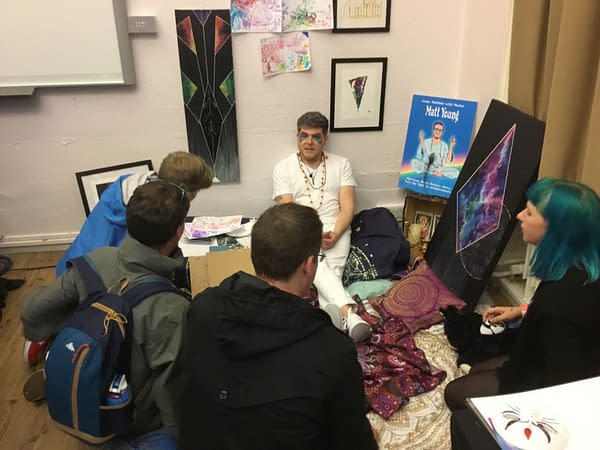 Brief Glimpse of The Wicked + The Divine Immersive Experience at Thought Bubble 2018