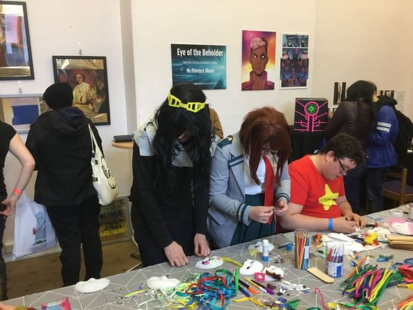 Brief Glimpse of The Wicked + The Divine Immersive Experience at Thought Bubble 2018