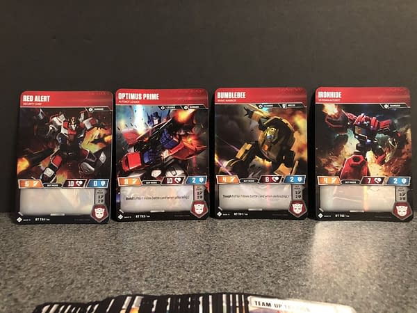 Transformers Trading Card Game 4