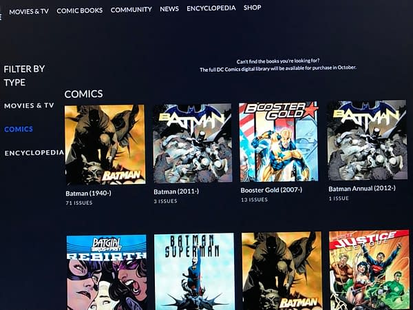 DC Universe Streaming App Goes Live Early &#8211; But What About The Comics?