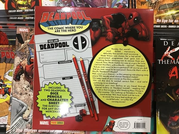 Marvel UK Publish 'You Are Deadpool' as an Actual RPG Game