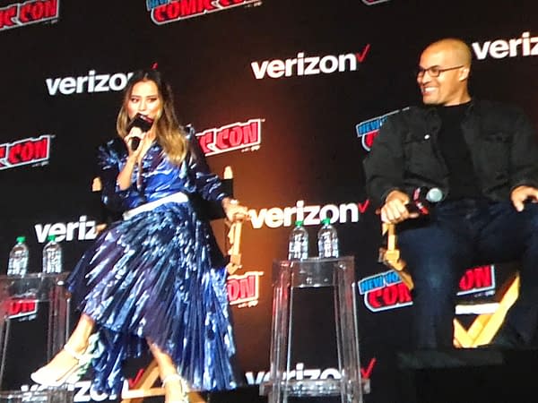 Polaris Asks Where Her Dad Is &#8211;  The Gifted at New York Comic Con
