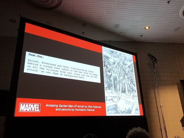 Jason Aaron, Ed McGuinness, Humberto Ramos and CB Cebulski Explain How Marvel Make Comics at NYCC 2018