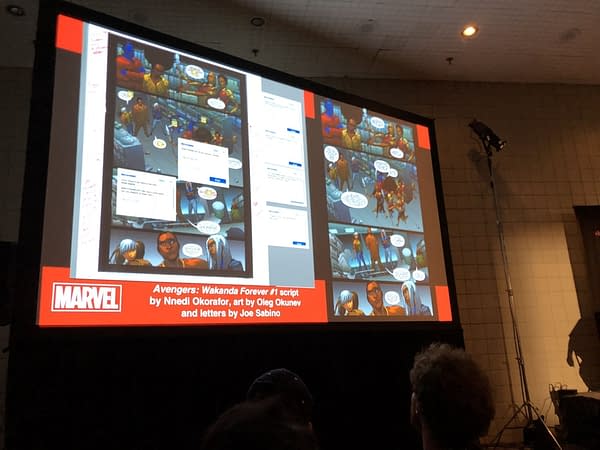 Jason Aaron, Ed McGuinness, Humberto Ramos and CB Cebulski Explain How Marvel Make Comics at NYCC 2018